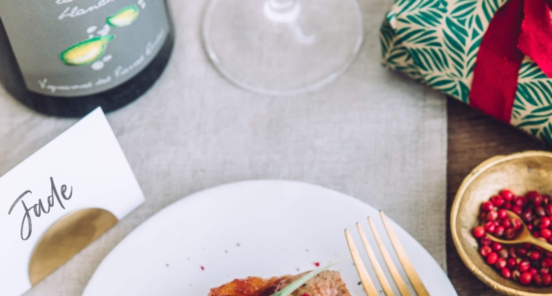 Tatin de pommes et foie gras poêlé