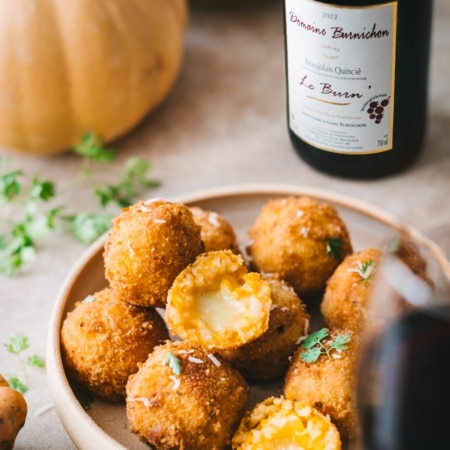 Butternut squash & Saint Nectaire arancini